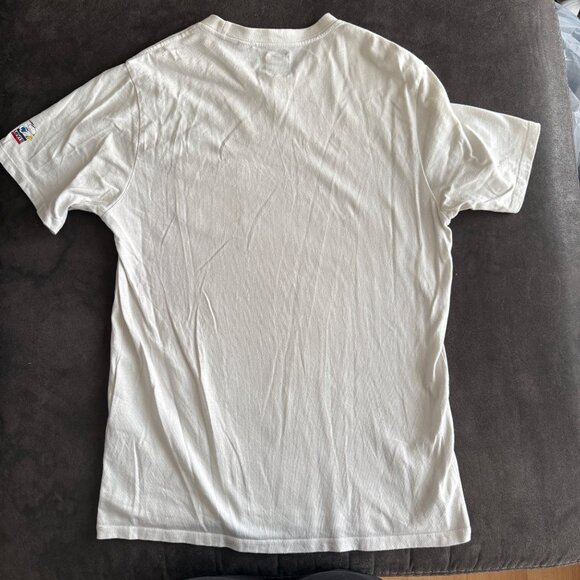 Levis X Peanuts White Graphic Pocket T-Shirt S Cotton Unisex - Picture 4 of 4